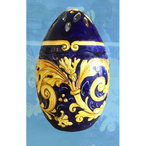 Collectible Easter eggs. In Vietri ceramic. Hand painted