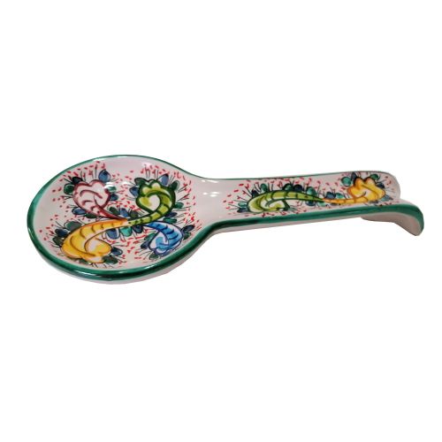 Spoon rest Baroque Line. handpainted Vietri ceramic 2