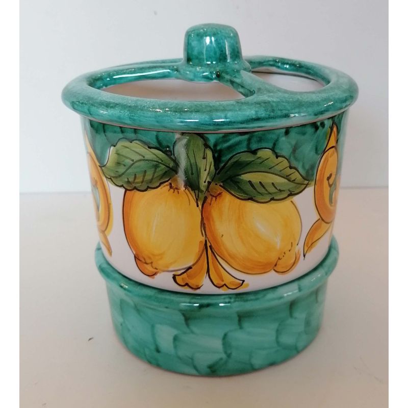 Scola Posate. Linea Barocco e Limoni. Ceramica...