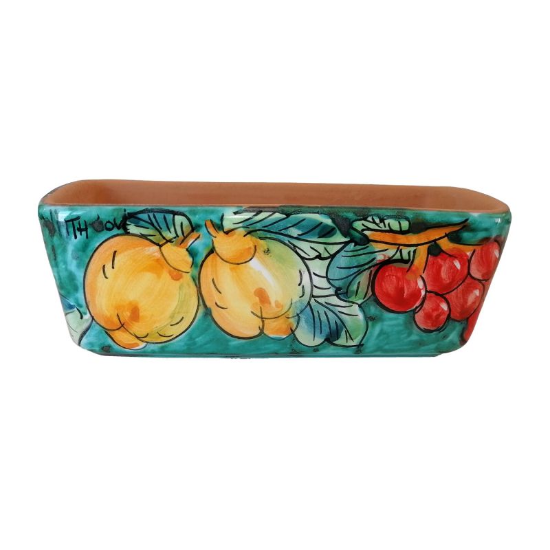 Mini rectangular planter. Lemons and grapes....