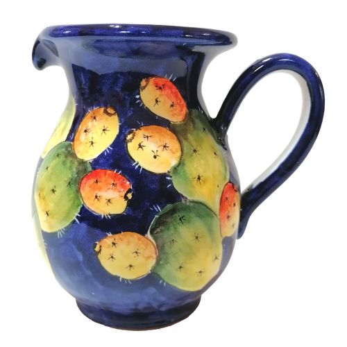 Bulbous Pitcher. Fruit Line. Prickly Pear Decor. Vietri... 2