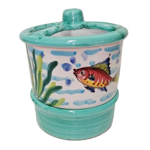 Cutlery Drainer. Marine Collection. Hand-Painted Vietri... 2