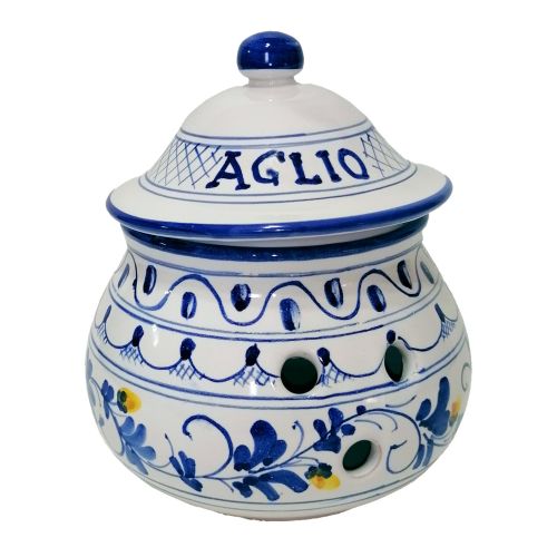 Customizable Jar. Spice Jar. Vietri Ceramic. Hand-Painted.