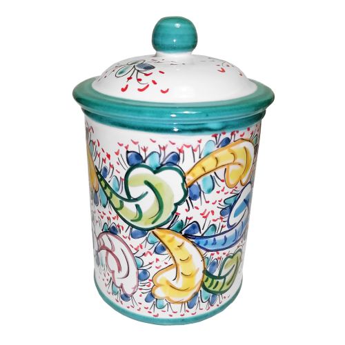 Customizable Jar. Baroque Line. Vietri Ceramic....