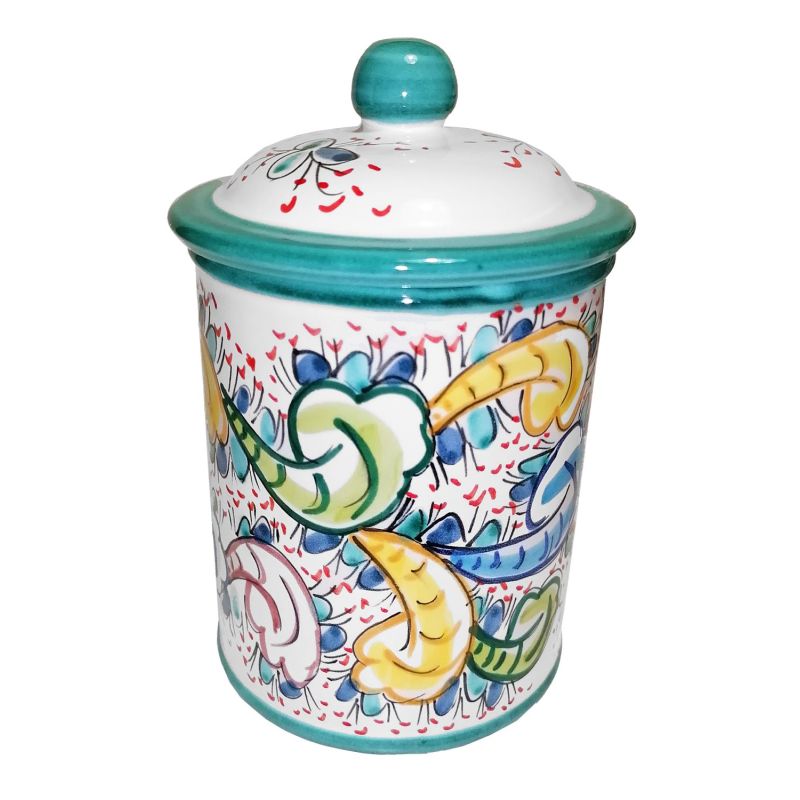 Customizable Jar. Baroque Line. Vietri Ceramic....