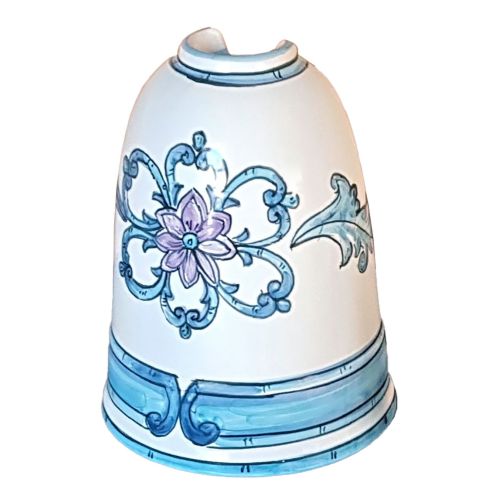 WC-Bürstenhalter. Barock-Linie. Vietri-Keramik. Handbemalt.