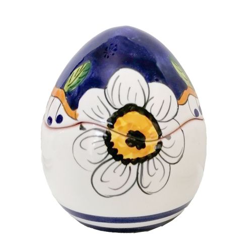 Easter Egg Flowers and Lemons Line. handpainted Vietri... 2