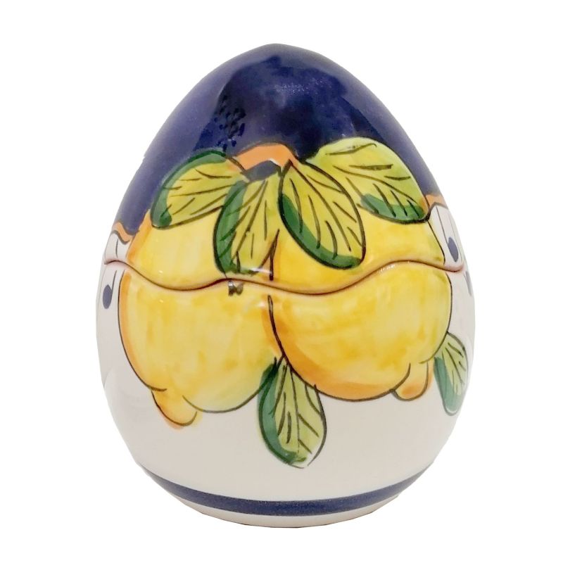 Easter Egg Flowers and Lemons Line. handpainted...