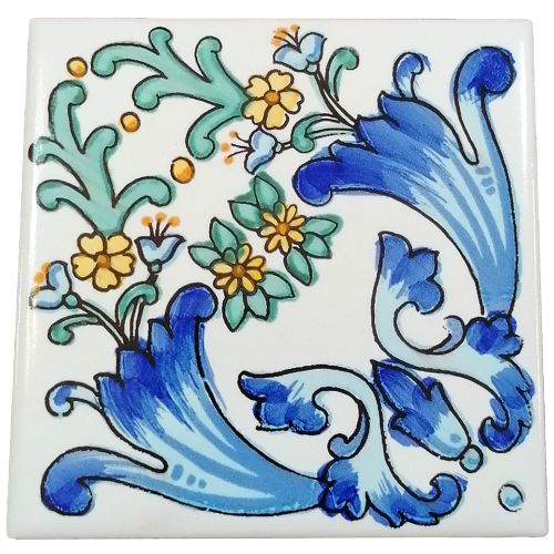 Mattonelle - piastrelle quadrate in ceramica vietrese... 2