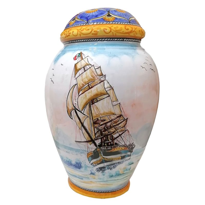 Lume decoro Personalizzato. Ceramica Di vietri...