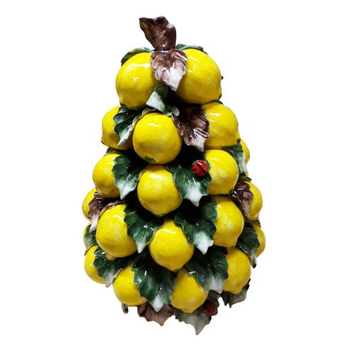 Albero di Limoni. Ceramica vietrese. Dipinto a Mano.
