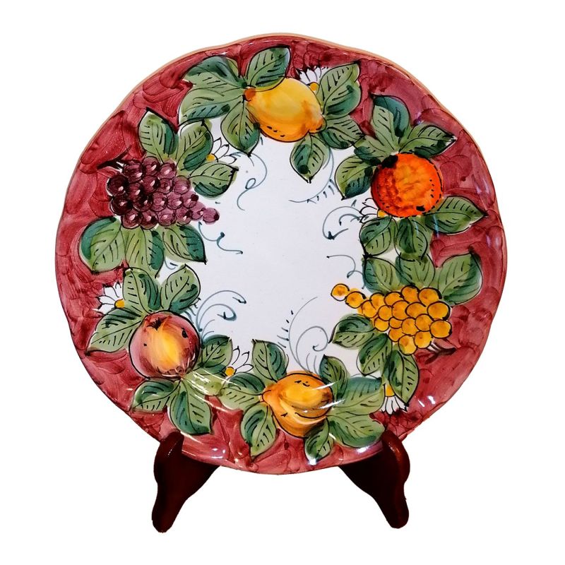 Plate. Fruit Collection. Vietri ceramic....