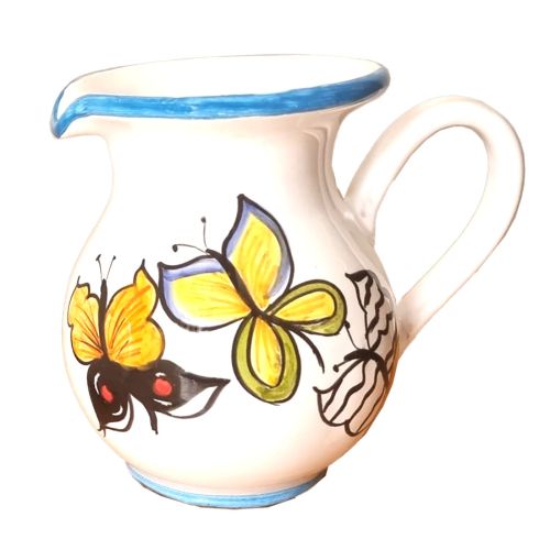 Carafe Bombée. Ligne Papillons. Céramique de Vietri.... 2