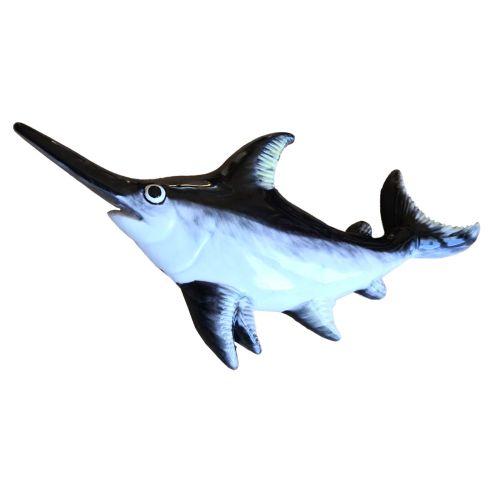 SwordFish wall mount handpainted Vietri ceramic