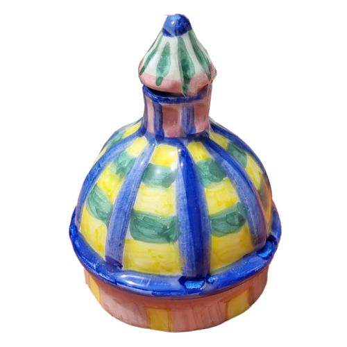 Basilica Dome handpainted Vietri ceramic