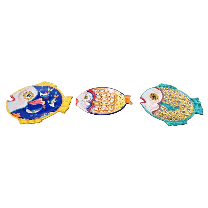 Serving plate Centerpiece Mural ballfish....