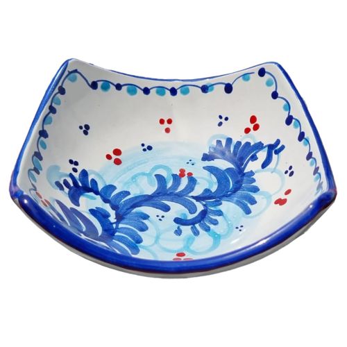Pocket emptier Baroque Line. handpainted Vietri ceramic