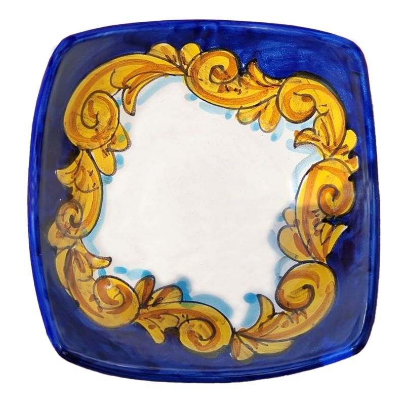 Pocket emptier Baroque Blue Border Line....