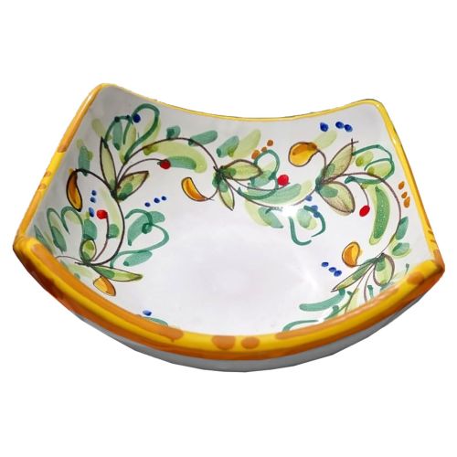Pocket emptier Flowers Line. handpainted Vietri ceramic