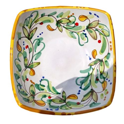 Pocket emptier Flowers Line. handpainted Vietri ceramic 2