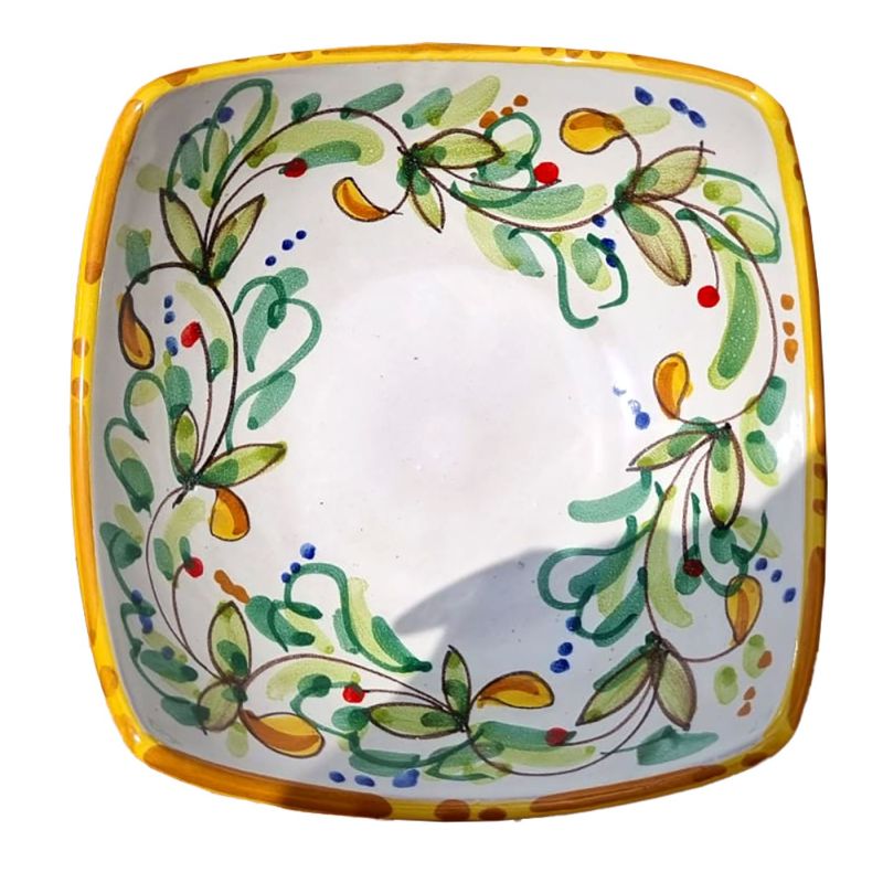 Pocket emptier Flowers Line. handpainted Vietri...