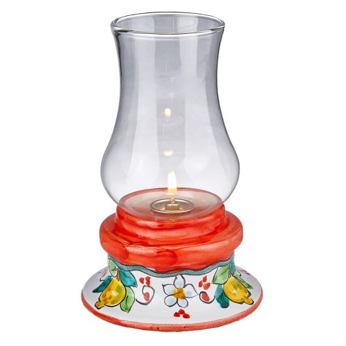 Bedside or Desk Lamp with ceramic body. Customizable Vietri Ceramics