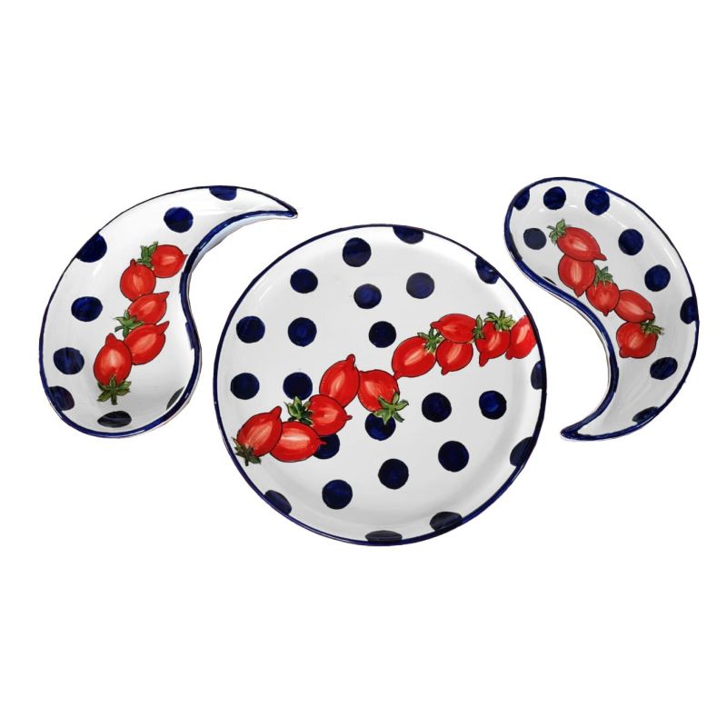 Appetizer set. Cold dinner. 3 pcs. Garden line....