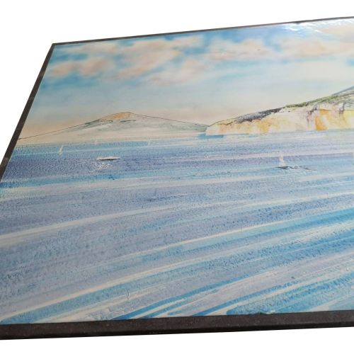 Wall Panel in ceramica vietrese dipinta a mano. 2