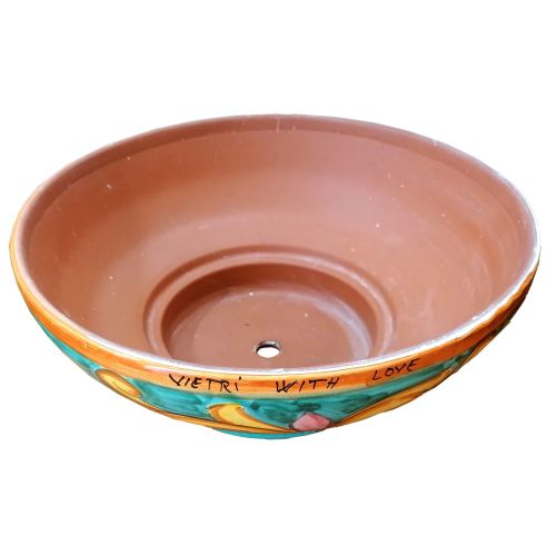 copy of Vase bowl for plants Lemons. handpainted Vietri... 2
