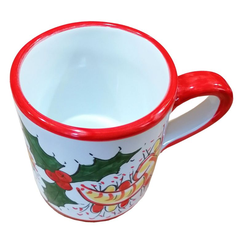 MUG-Tasse Weihnachtslinie. Vietri-Keramik....