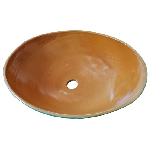 Fregadero de cerámica Ceramica Vietrese pintado a mano 2