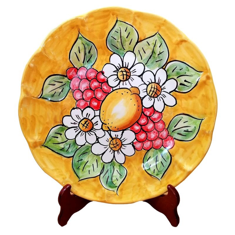 Teller. Linie Früchte, Blumen & Zitronen....