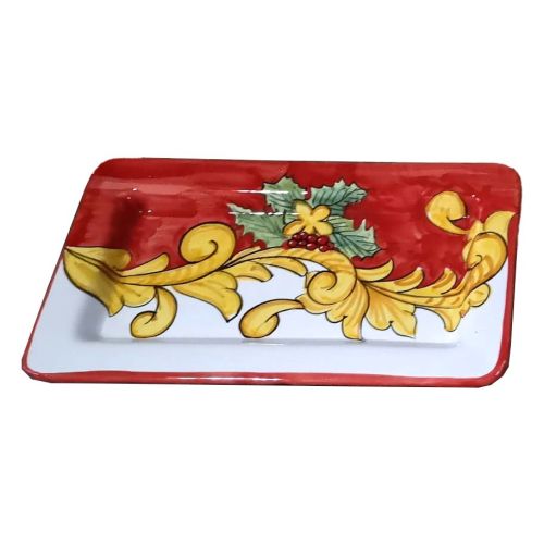 Dish, Plate Christmas Line, handpainted in Vietri ceramic... 2