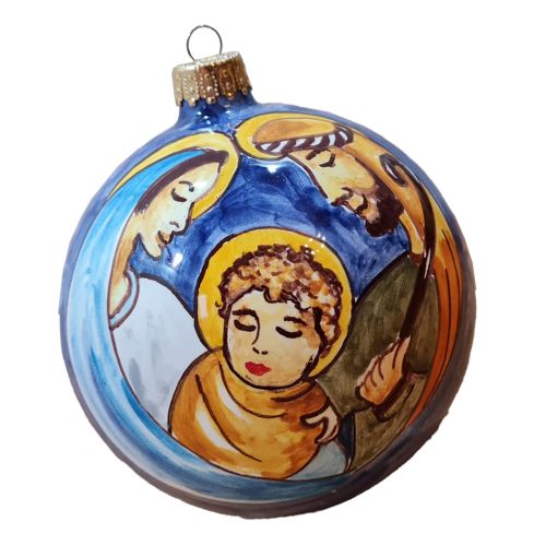 Christmas Bauble. Christmas Ornament. Nativity. Vietri...