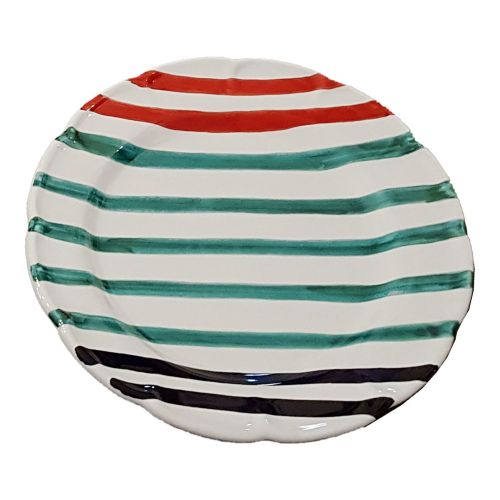 Plate. Stripes Line. Vietri Ceramics. Available as soup,... 2
