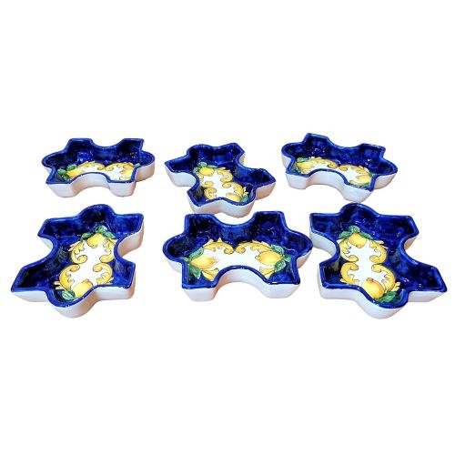 Appetizer dish. Cold dinner. Interlocking puzzle shape.... 2