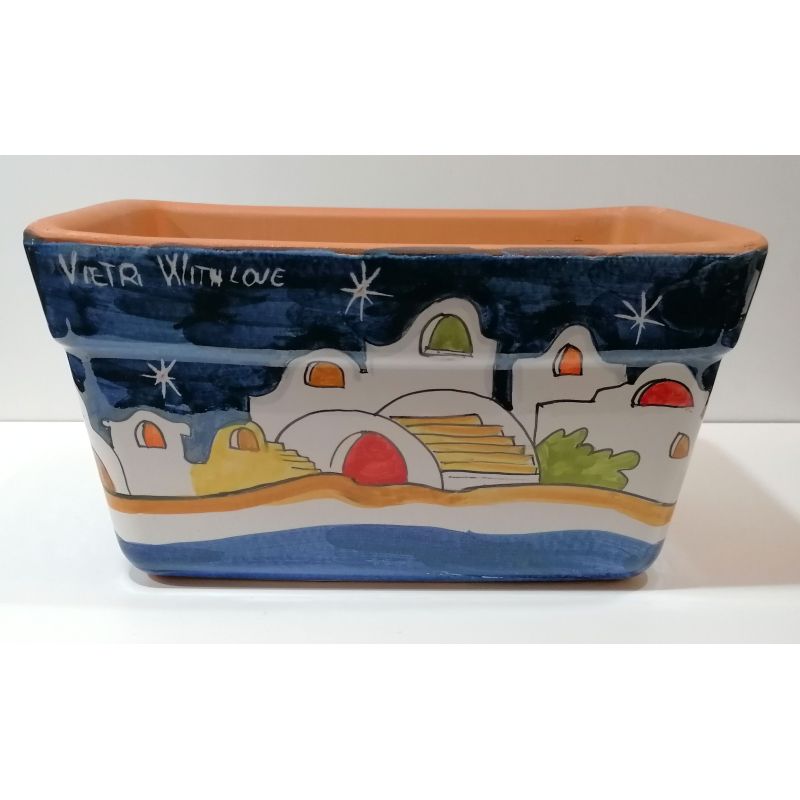 Rectangular Planter. Casette Line. Vietri...