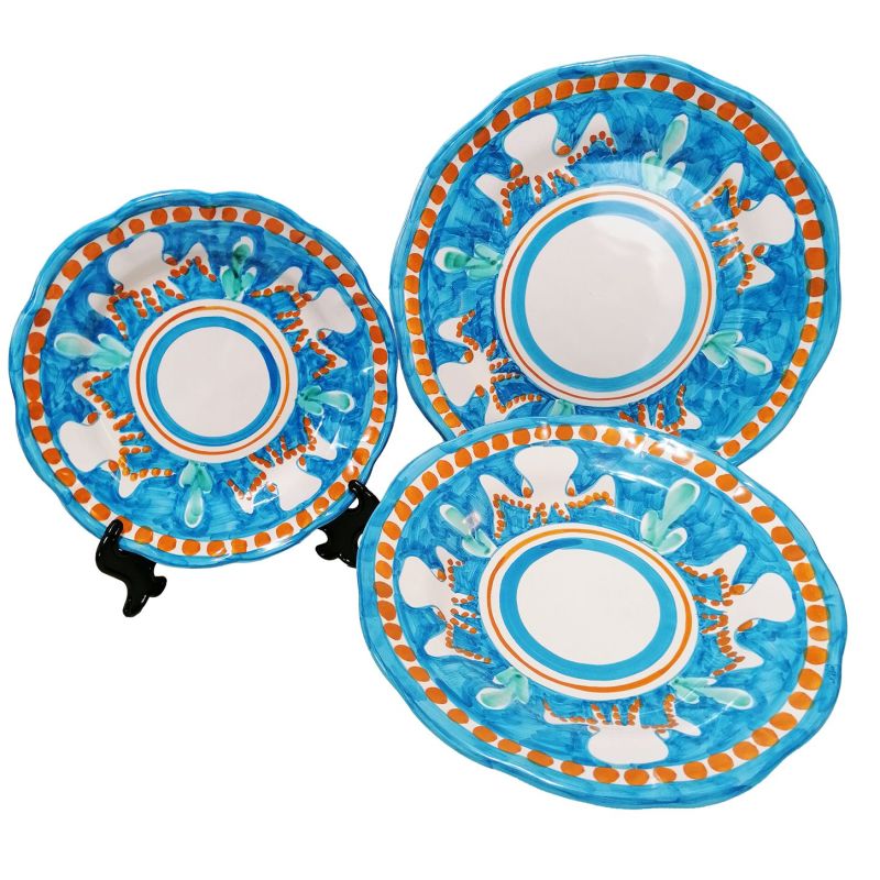 Set Piatti. Linea Animaletti.  Ceramica...