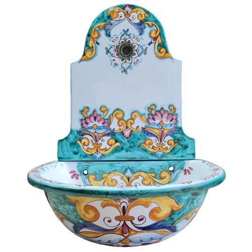 Garden fountain. Positano line. Vietri ceramic,... 2