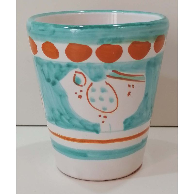 Vaso. Línea Animaletti. Cerámica de Vietri....