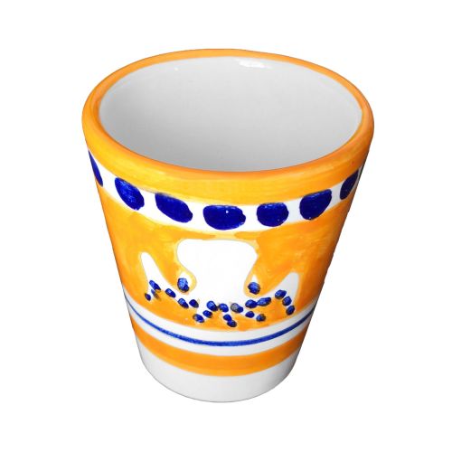 Verre. Ligne Animaletti. Céramique de Vietri. Peint à la Main.