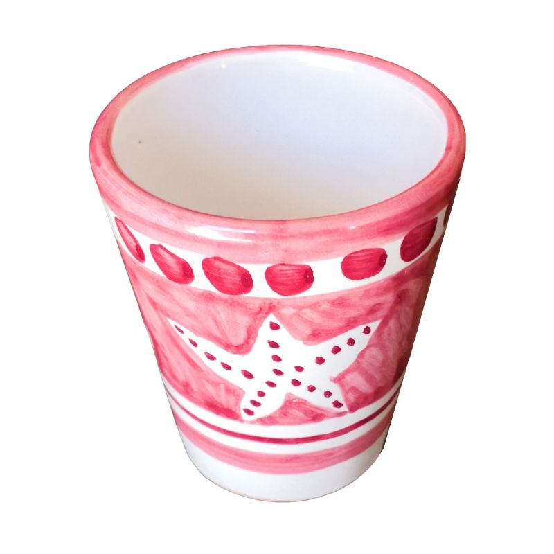 Bicchiere. Linea Animaletti. Ceramica di...