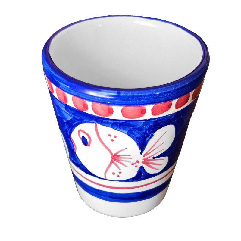 Vaso. Línea Animaletti. Cerámica de Vietri....
