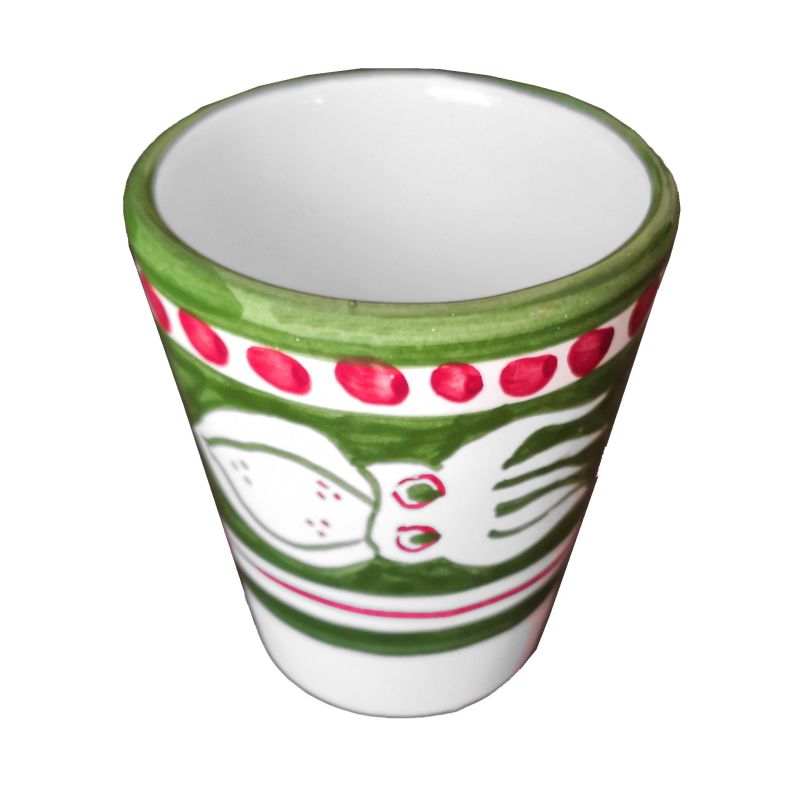Vaso. Línea Animaletti. Cerámica de Vietri....