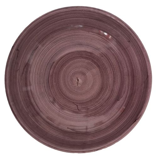 Smooth soup bowl. Brushstroke collection. Hand-painted Vietri ceramic.
