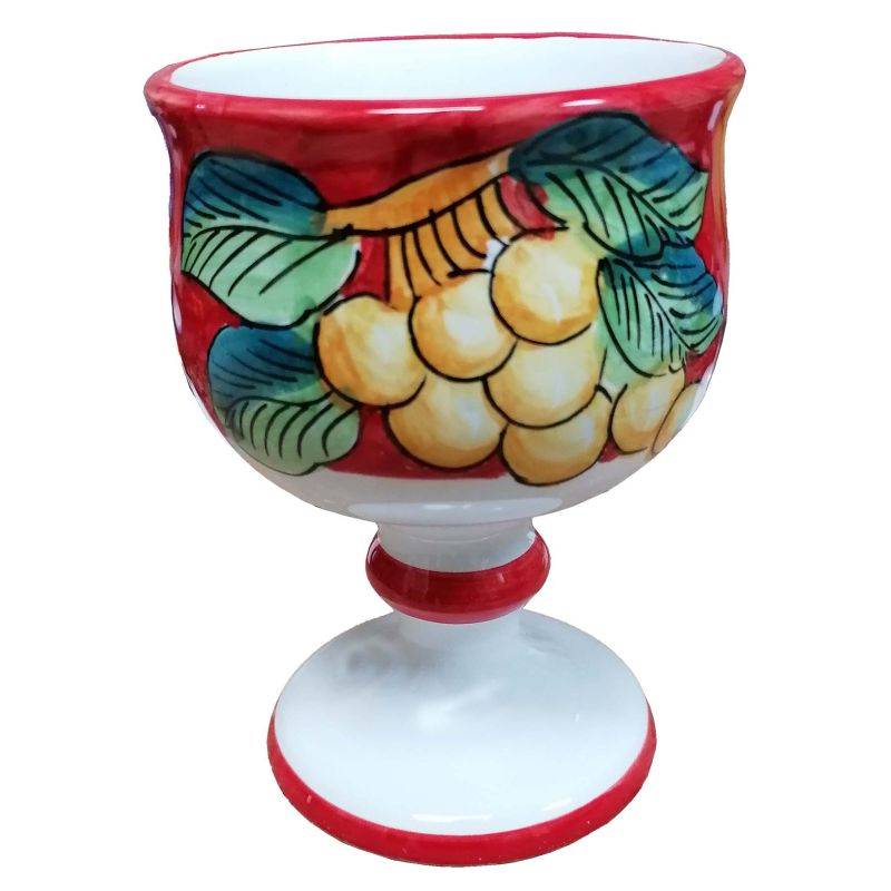 Flared Goblet. Fruit Collection. Vietri...
