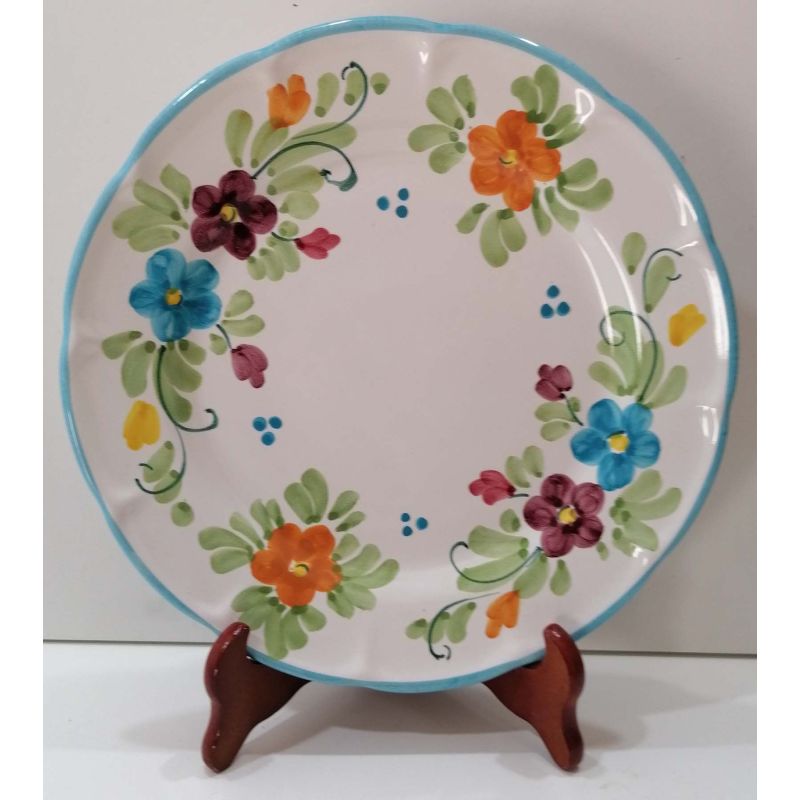 Plate. Spring Collection. Vietri ceramic....