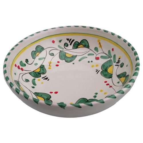 Big Mama Restaurant Line - Vietri Ceramic Bowl, Deep Plate, Soup Bowl