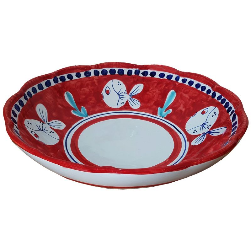 Bowl wave border Animal line - handpainted...